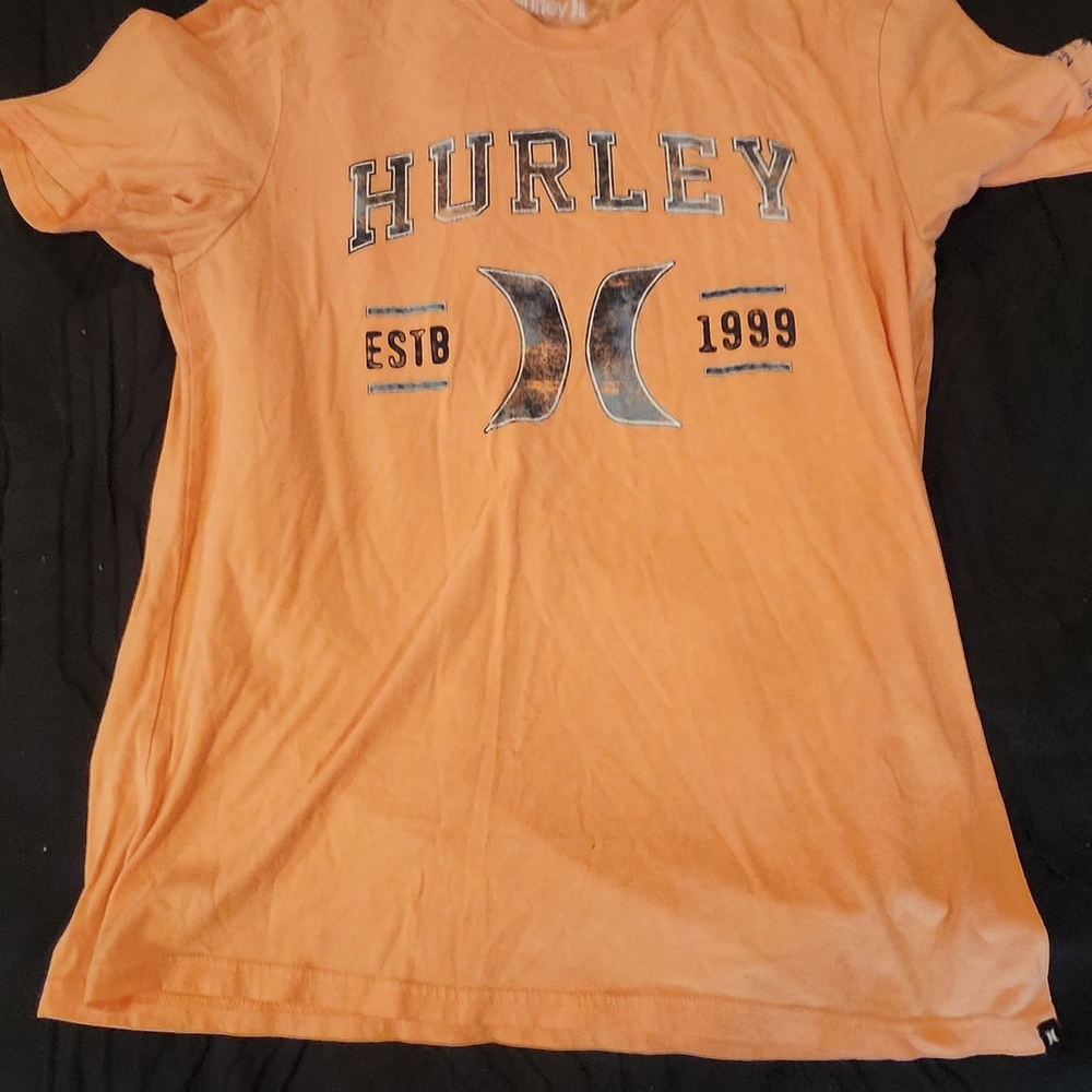 Hurley Orange Tee Shirt